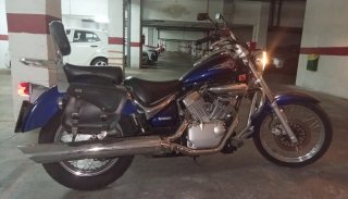 Suzuki Intruder 125cc Azul/Plata