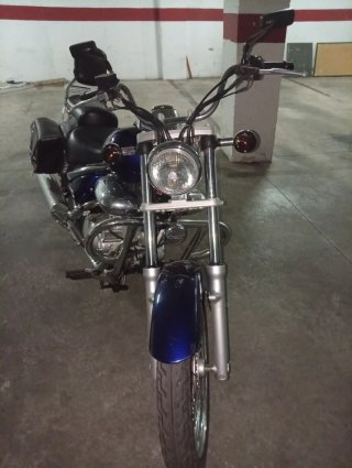 Suzuki Intruder 125cc Azul/Plata