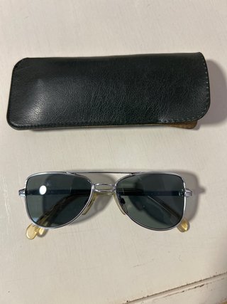 Gafas de sol infantiles plateadas