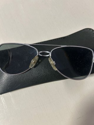 Gafas de sol infantiles plateadas