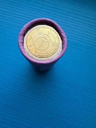 Rollo monedas conmemorativas 2 euros Italia 2023