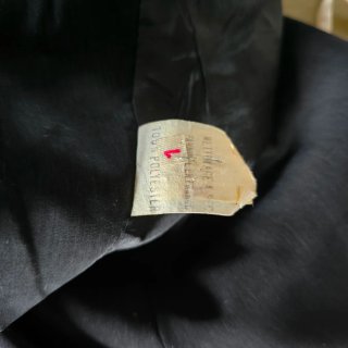 Vestido negro tirantes vintage auténtico
