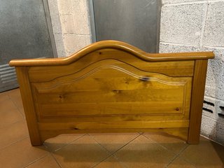 Cama 90cm Metal y Madera