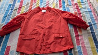 Chaqueta kimono Longchamp tomate talla única