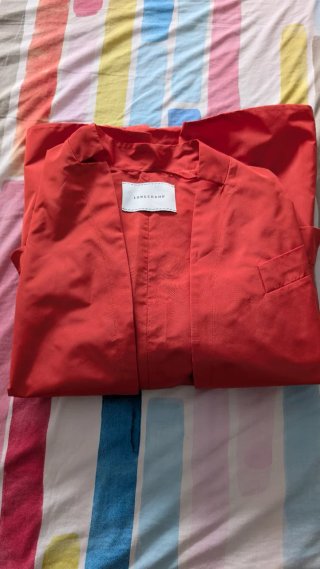 Chaqueta kimono Longchamp tomate talla única