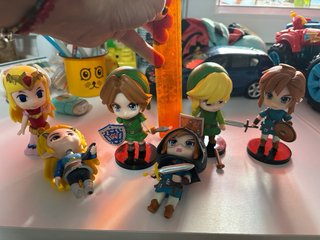 6 Figuras Zelda Link por 15€