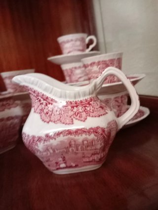 Juego Café Inglés Vintage Mason's Vista