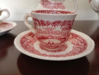 Juego Café Inglés Vintage Mason's Vista