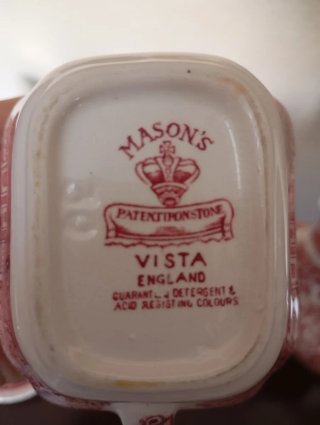 Juego Café Inglés Vintage Mason's Vista
