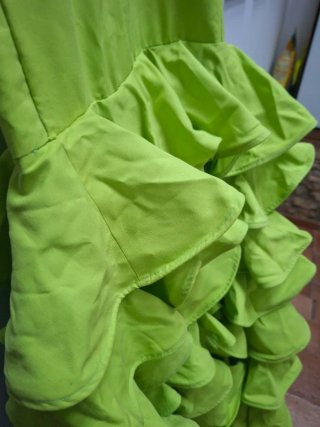 Vestido Gitana Verde Pistacho