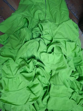 Vestido Gitana Verde Pistacho