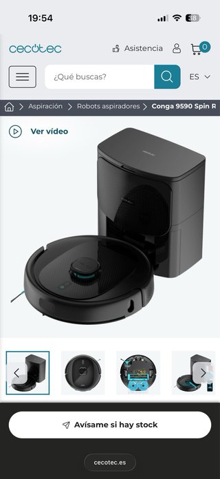 Cecotec Conga 9590 autovaciado