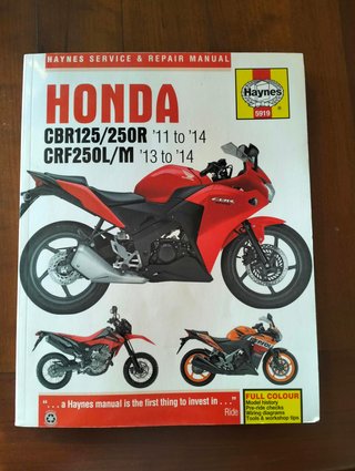 Haynes - Honda CBR125\250R & CRF250L