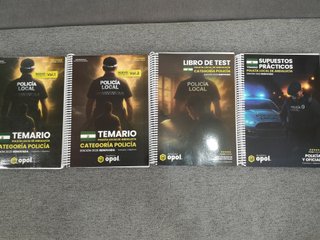Temario completo para la opo de policía local.