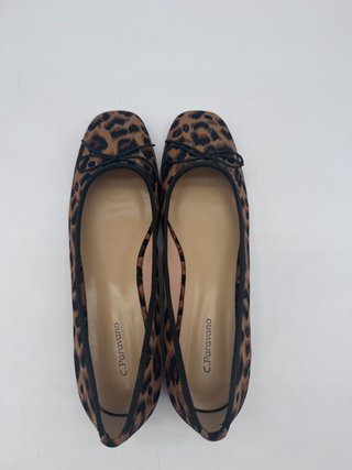 Bailarinas C.Paravano Estampado Leopardo, talla 41