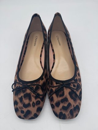 Bailarinas C.Paravano Estampado Leopardo, talla 41