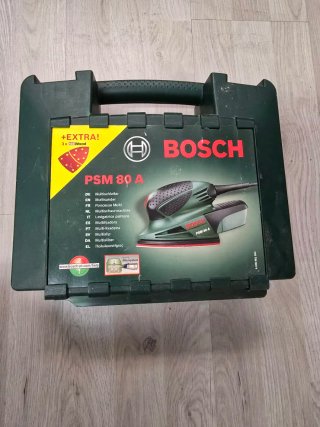 Lijadora Bosch PSM 80 A 80W + Maletín