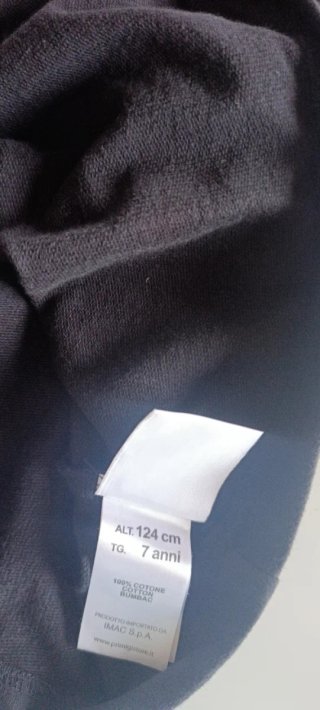 Abito in felpa Primigi a pois glitter 7 anni 124 c