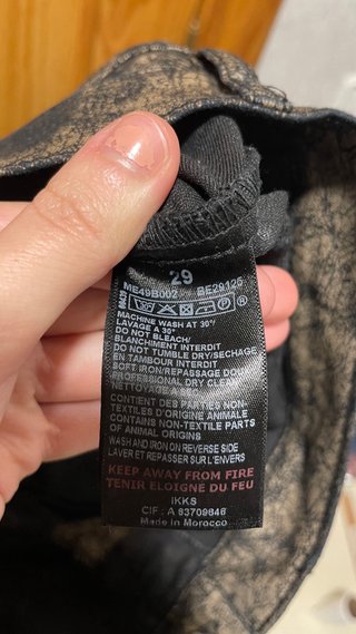 Pantalones elásticos IKKS Denim Estampados