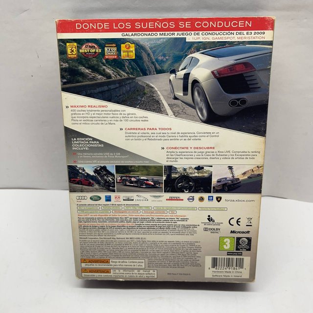 Forza Motorsport 3 Edición Coleccionista Xbox 360
