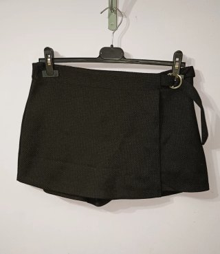 Falda pantalón negra