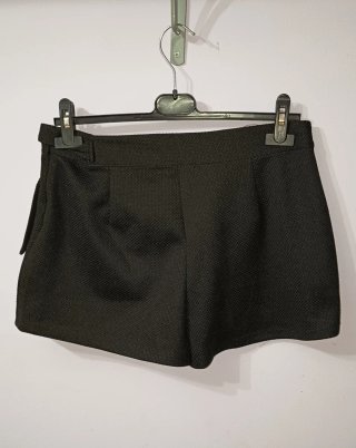 Falda pantalón negra