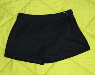 Falda pantalón negra