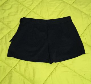 Falda pantalón negra