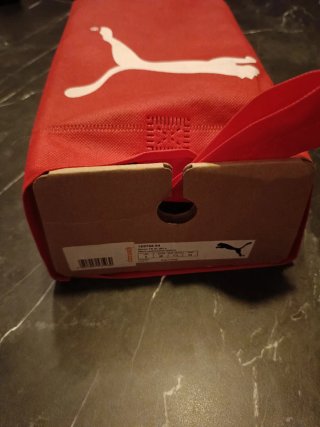 Scarpe Puma nere e lilla