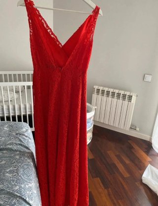 Vestido de fiesta rojo