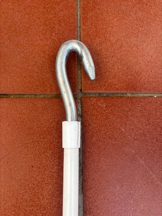 Palo para toldo blanco 155 cm