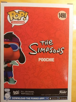 Funko Pop! The Simpsons Poochie 1498 Limited Editi