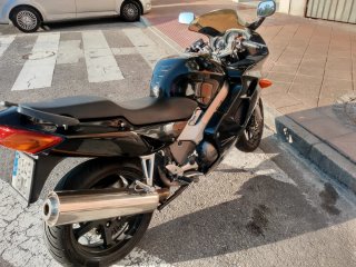 Honda VFR 800 Sportbike Negra/Verde