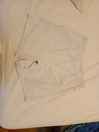 Pantalón corto deportivo Adidas hombre blanco
