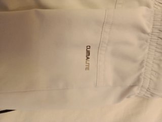 Pantalón corto deportivo Adidas hombre blanco