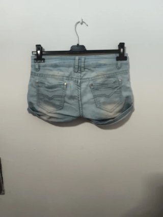 Pantalón corto vaquero mujer
