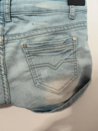 Pantalón corto vaquero mujer