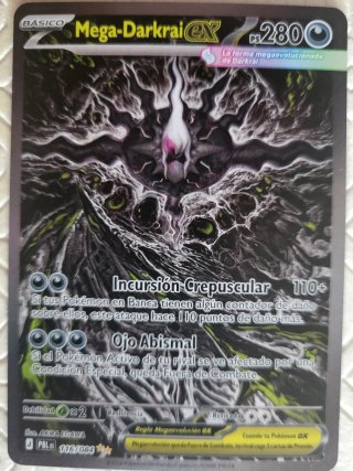 Carta Pokémon Mega-Darkrai EX SIR 116/084