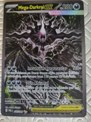 Carta Pokémon Mega-Darkrai EX SIR 116/084