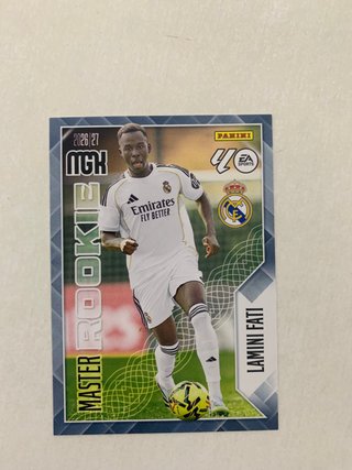 Cromo Panini Master Rookie Lamini Fati 2026/27 MGK