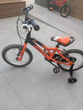 Bicicleta Infantil Monty 16 Naranja