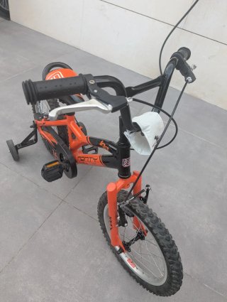 Bicicleta Infantil Monty 16 Naranja