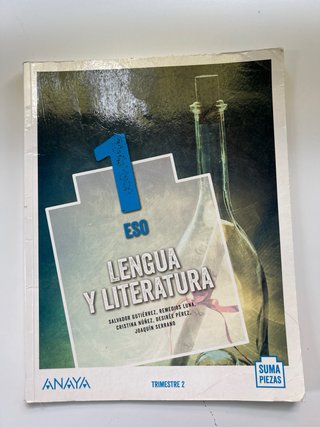 Libre de texto de lengua y literatura 1 ESO