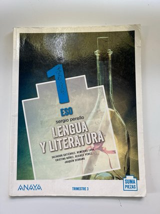 Libre de texto de lengua y literatura 1 ESO