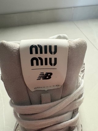 New Balance x Miu Miu Sneakers grigio/Bianco