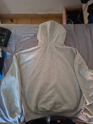 Sudadera STWD gris con logo