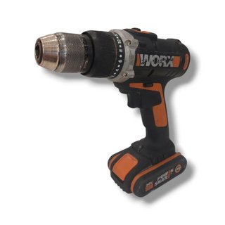 TALADRO PERCUTOR WORX WX372 + 2 BATERIAS + CARGADOR + MALETIN
