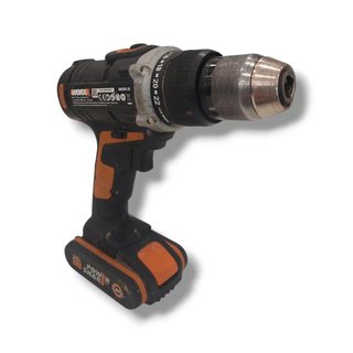 TALADRO PERCUTOR WORX WX372 + 2 BATERIAS + CARGADOR + MALETIN