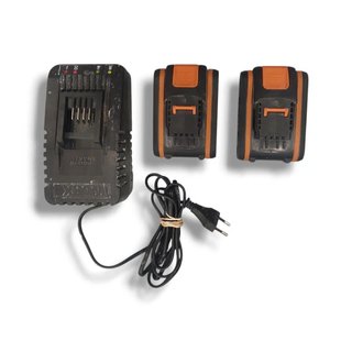 TALADRO PERCUTOR WORX WX372 + 2 BATERIAS + CARGADOR + MALETIN
