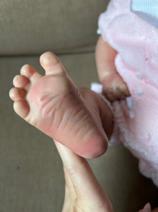 Bebé Reborn realista 50 cm